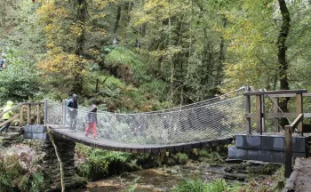 White Lady Bridge, Lydford Gorge