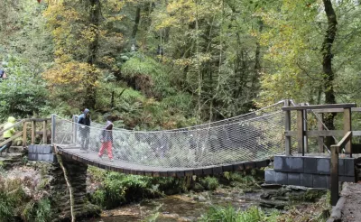 White Lady Bridge, Lydford Gorge
